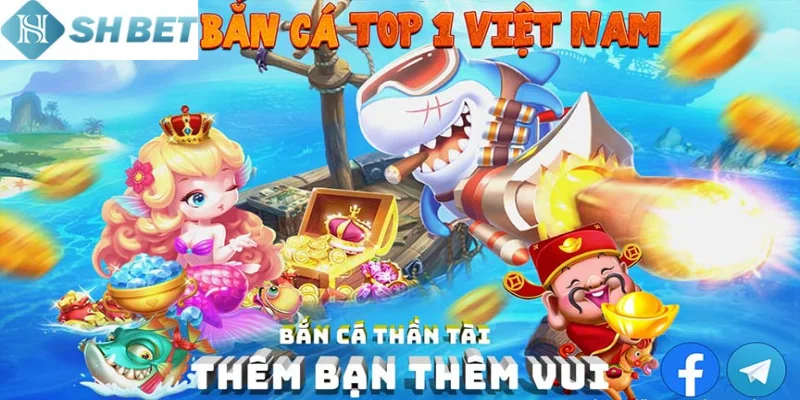 Rất nhiều ưu điểm của bắn cá thần tài có tại Shbet
