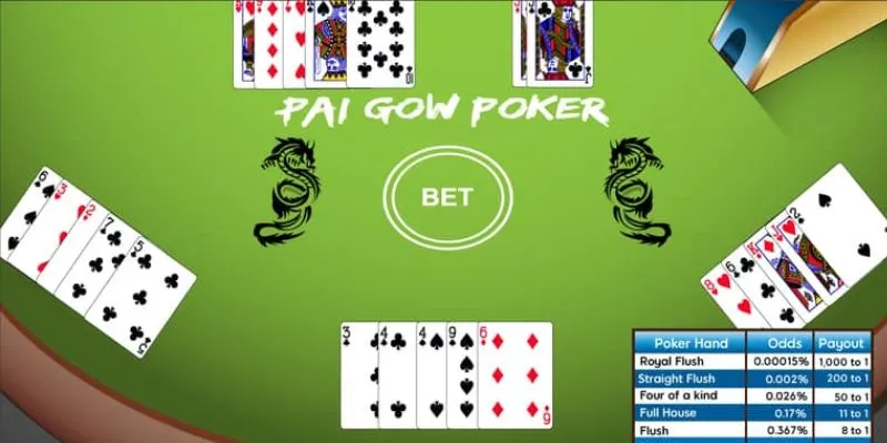 Chi tiết cách chơi Pai Gow Poker từ A đến Z