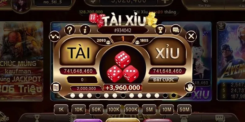 Luật chơi game tài xỉu chi tiết