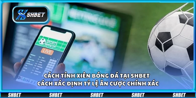 Cách tính xiên bóng đá tại Shbet - Cách xác định tỷ lệ ăn cược chính xác
